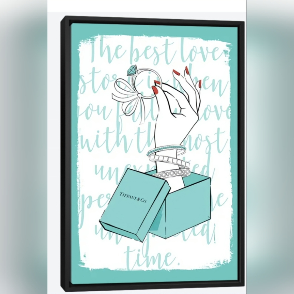 Tiffany & Co. 8 1/2"x11" Wall Art